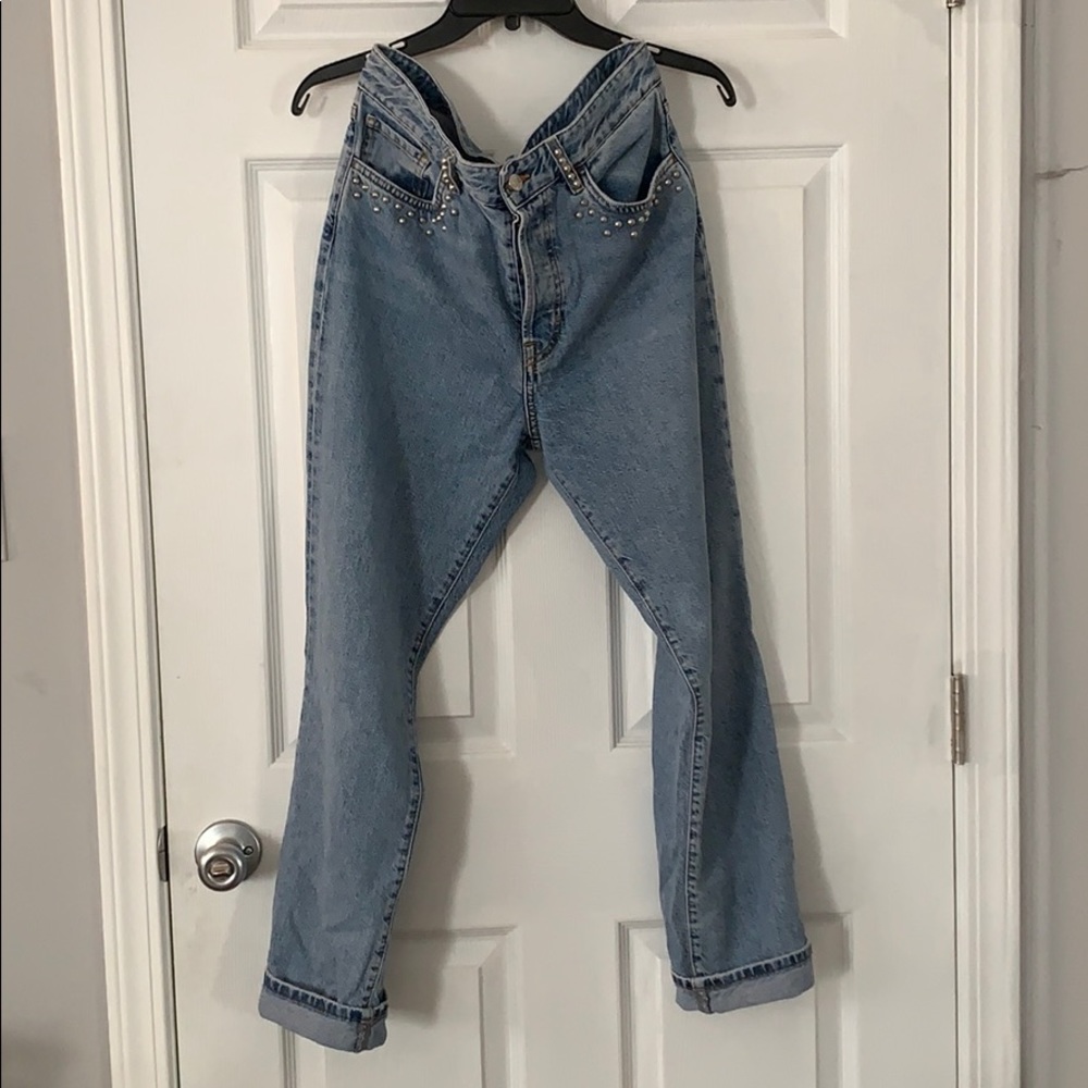 H&M Vintage Fit High Waist Denim Jeans